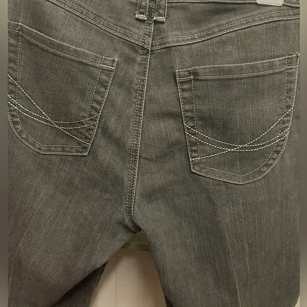Black Denim Bermuda Cutoffs Size 12